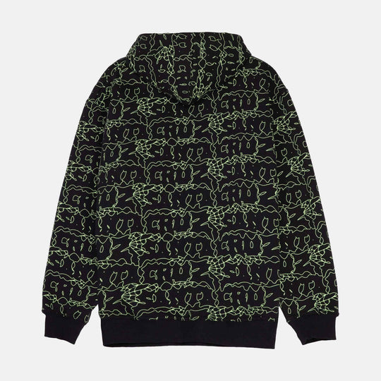 Punk Web Zip Hoodie