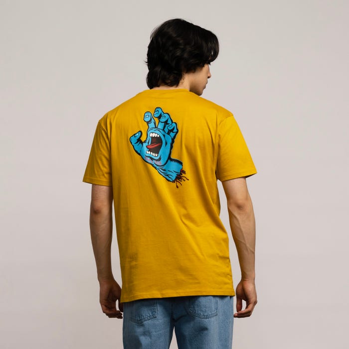 Screaming Hand Chest T-Shirt