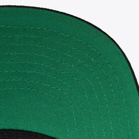 Black Boston Celtics Hardwood Classics Top Spot Snapback Hat