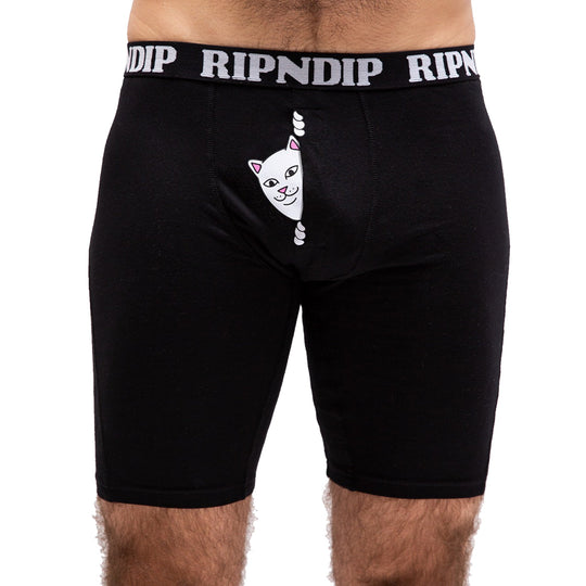 PEEK A NERMAL BOXERS (BLACK)