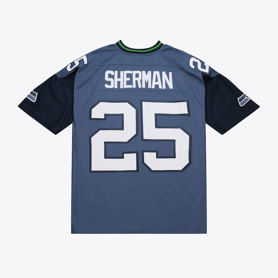 Men's Richard Sherman Blue Seattle Seahawks 2011 Legacy Jersey