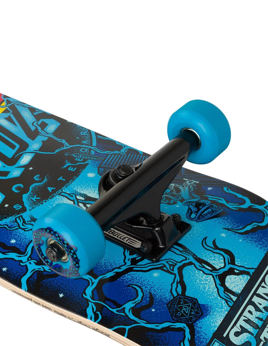 SANTA CRUZ x STRANGER THINGS Punto classico 8,25" - Skateboard completo