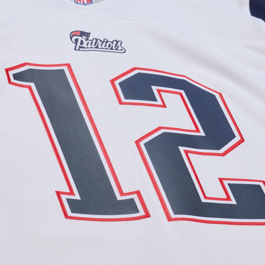 Tom Brady New England Patriots 2000 White Legacy Jersey