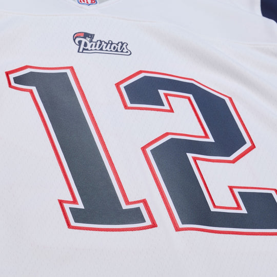 Tom Brady New England Patriots 2000 White Legacy Jersey