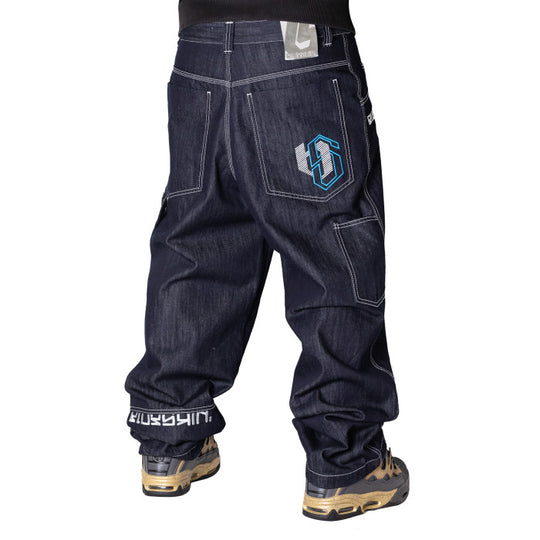 Jeans The blueskin skate rap pantaloni baggy Secret Pocket hip hop