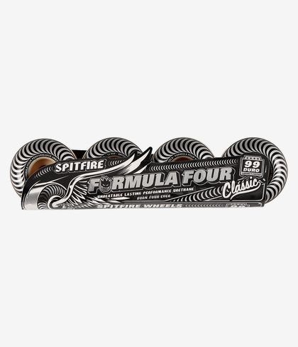 SPITFIRE FORMULA FOUR CLASSIC RUOTE (WHITE SILVER) 54MM 99A