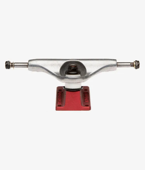 INDEPENDENT 144 STAGE 11 STANDARD DELFINO HOLLOW TRUCK (SILVER RED) 8.25"