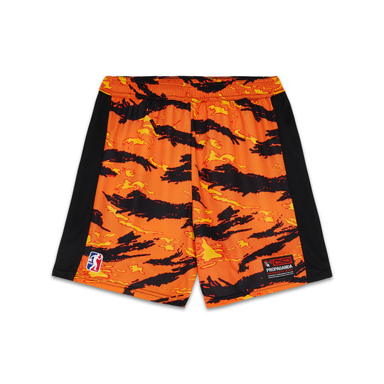 Tiger Basketball Shorts Orange