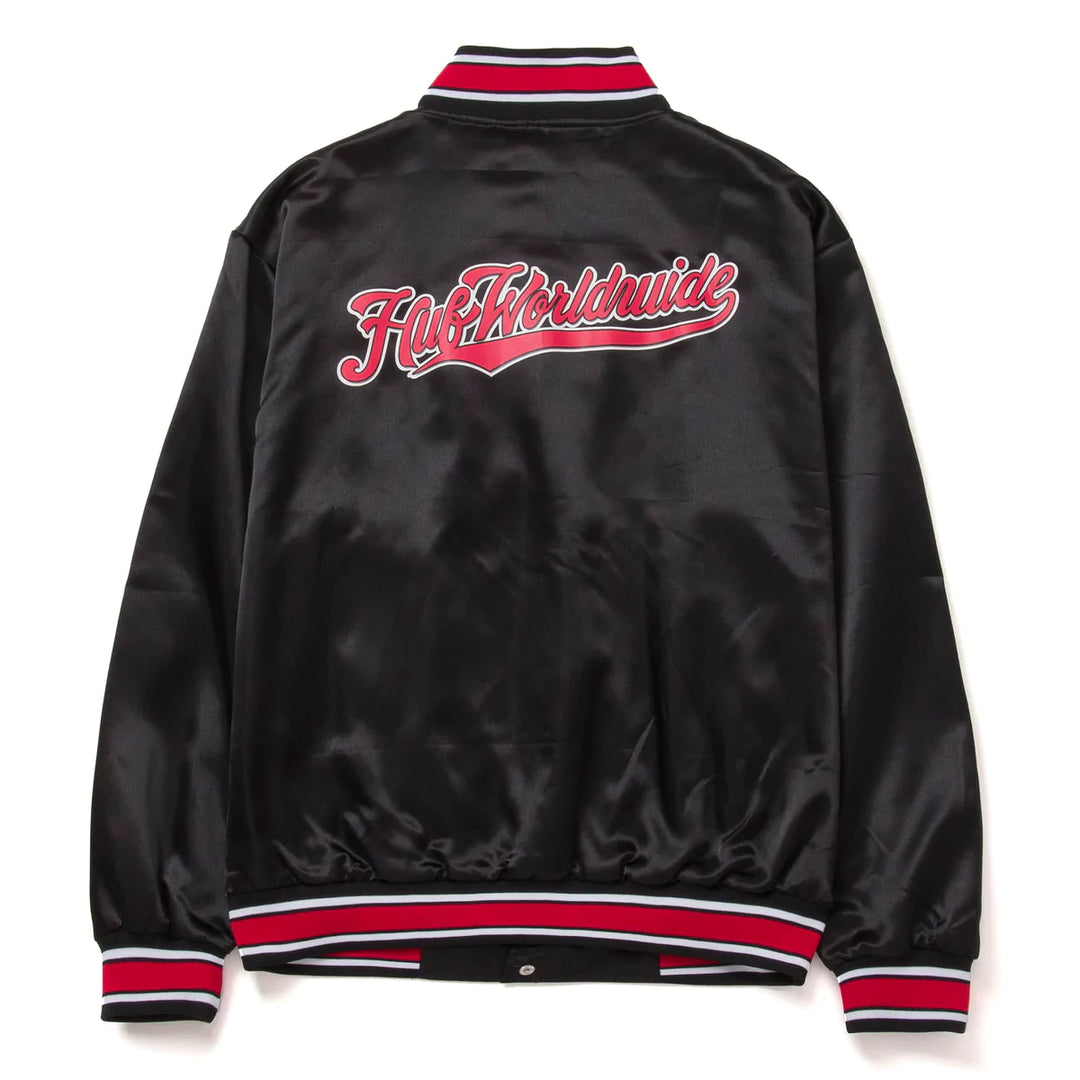 Satin deals baseball jackets
