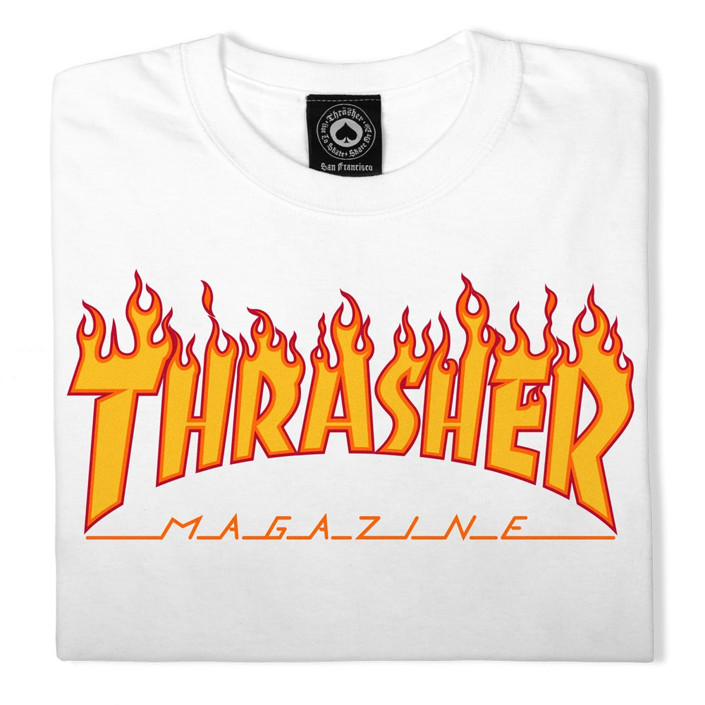 Flame Logo T-Shirt (White)