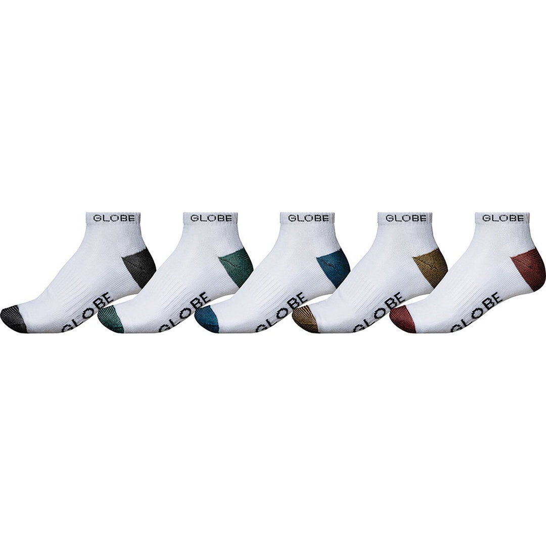 Ingles Ankle Sock 5 Pack White