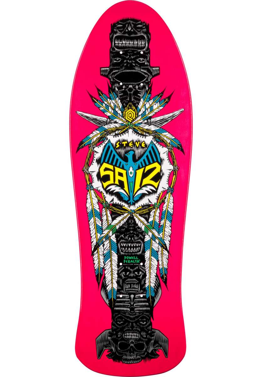 Powell Peralta Steve Saiz Totem Skateboard Deck - 10